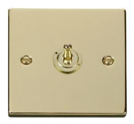 VPBR421  Deco Victorian 1 Gang 2 Way 10AX Toggle Switch